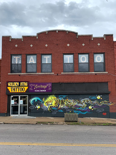 Explore female harry potter tattoo ideas, creative tattoo ideas in Kansas City, available at Golden Stag Tattoo and Gallery