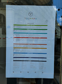 Restaurant de spécialités du Moyen-Orient Yoummah à Paris (la carte)