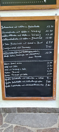 Löwenbräukeller Buttenheim à Buttenheim menu