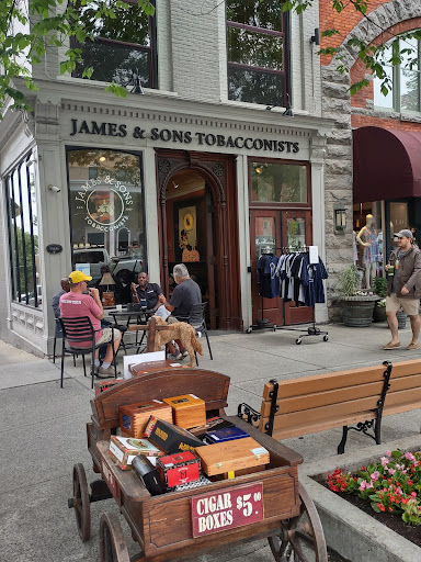 James & Sons Tobacconists, 360 Broadway, Saratoga Springs, NY 12866, USA, 