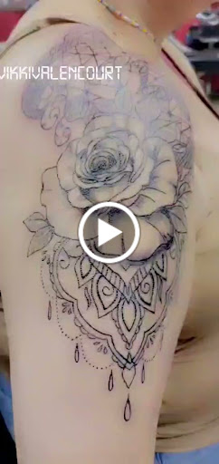 Explore women's arm tattoo ideas, creative tattoo ideas in Odessa, available at Evil Ink Tattoo