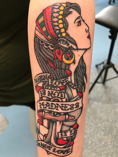 Explore tattoo ideas footprints, creative tattoo ideas in Muncie, available at The Tattoo Studio