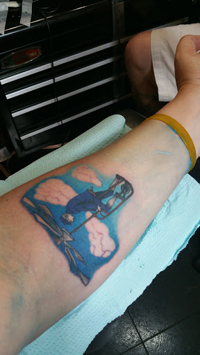 Explore anthony tattoo ideas, creative tattoo ideas in Wylie, available at Scarecrow Galleries Tattoo Company