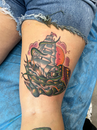 Explore firefighter tattoo ideas, creative tattoo ideas in Lawton, available at Liberty Port Tattoo