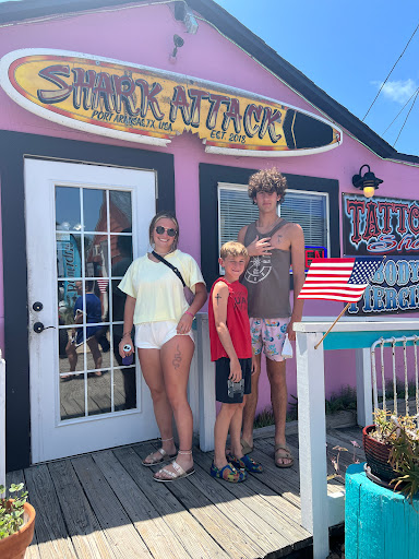 Explore gory tattoo ideas, creative tattoo ideas in Port Aransas, available at SHARK ATTACK TATTOO