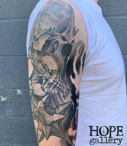 Tattoo Shop «Hope Gallery Tattoo», reviews and photos, 835 Woodward Ave, New Haven, CT 06512, USA