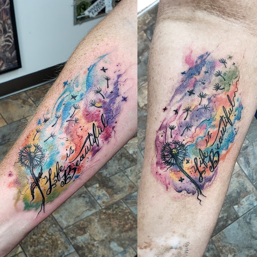 Explore skate tattoo ideas, creative tattoo ideas in Billings, available at Sovereign Tattoo