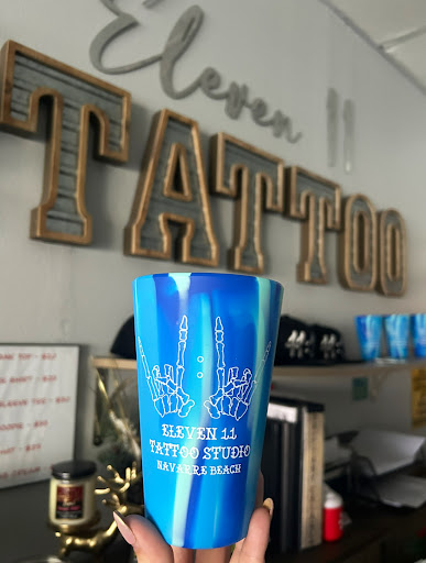 Explore little hand tattoo ideas, creative tattoo ideas in Navarre, available at Eleven 11 Tattoo Studio