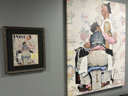 Explore chest and shoulder tattoo ideas, creative tattoo ideas in Mandan, available at ten32ink - tattoos