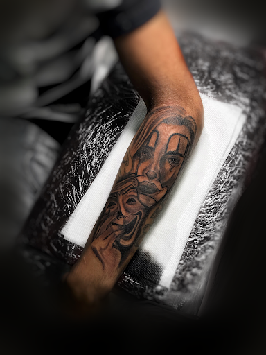 Explore pumpkin tattoo ideas, creative tattoo ideas in Lavonia, available at 1890 Tattoo Co.