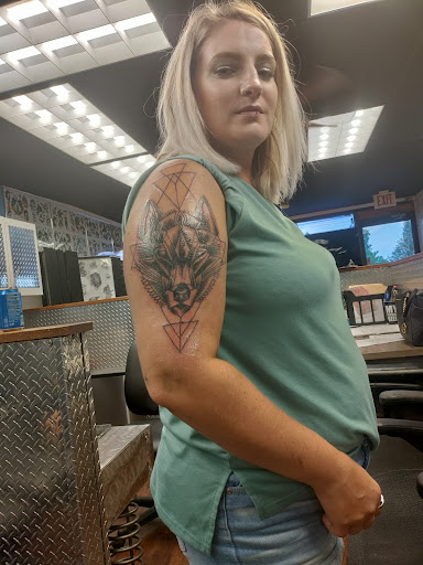 Explore tattoo shading ideas, creative tattoo ideas in Brookhaven, available at Painted Flesh Tattoo Studio