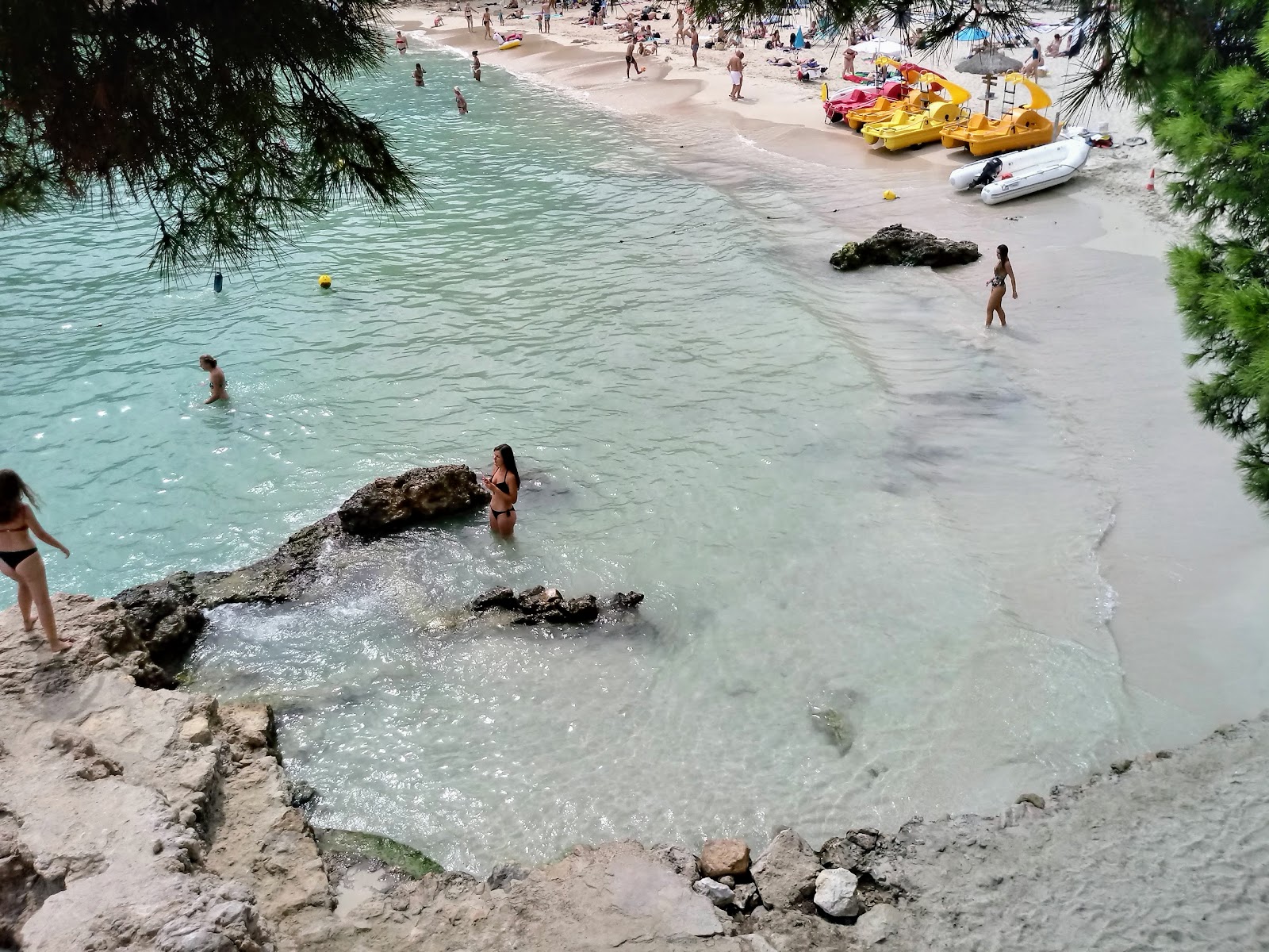 Foto de Praia de Illetes com muito limpo nível de limpeza