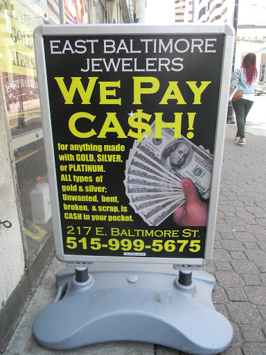 Gold Dealer «East Baltimore Gold Buyers & Jewelers», reviews and photos, 217 E Baltimore St, Baltimore, MD 21202, USA