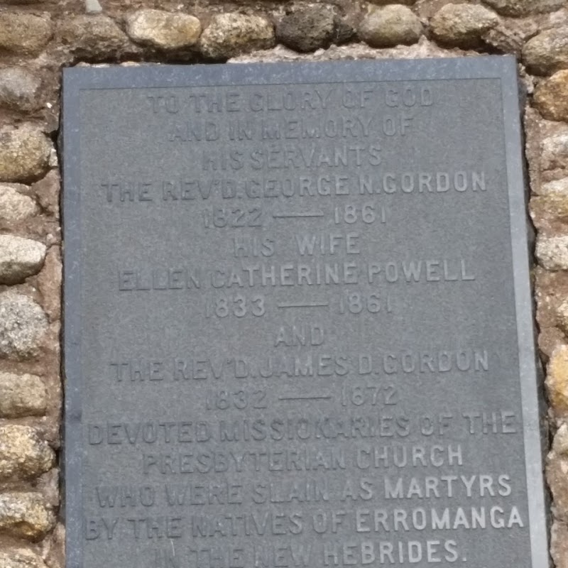 Rev'd George N Gordon Monument