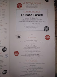 Assiette au Boeuf à Arras menu