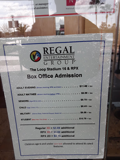 Movie Theater «Regal Cinemas The Loop 16 & RPX», reviews and photos, 3232 N John Young Pkwy, Kissimmee, FL 34741, USA