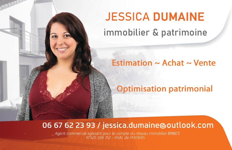 Jessica Dumaine - Conseillère immobilier et patrimonial à Sèvres-Anxaumont (Vienne 86)