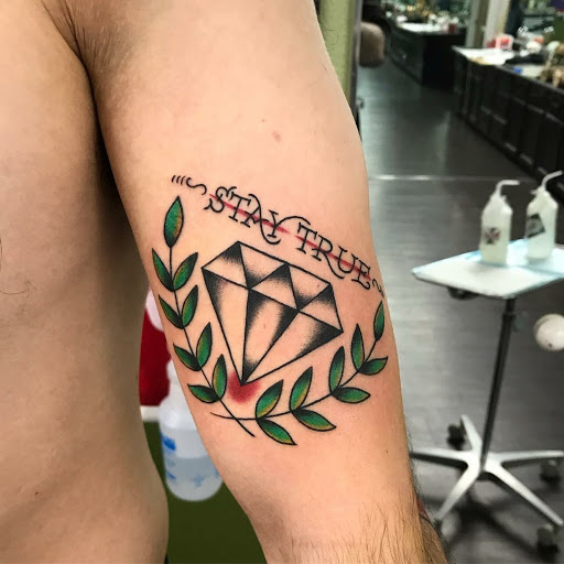 Explore fallen angel tattoo ideas, creative tattoo ideas in Twentynine Palms, available at Hilltop Tattoo Company