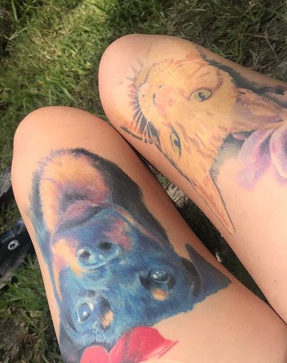 Explore fishing lure tattoo ideas, creative tattoo ideas in Ocala, available at The Tattoo Gallery of Ocala LLC