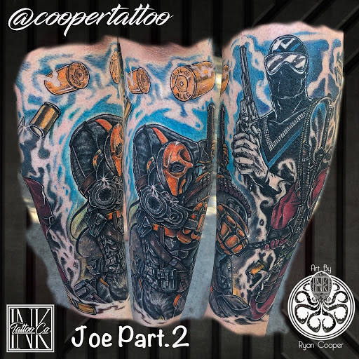 Explore mechanic sleeve tattoo ideas, creative tattoo ideas in Mesa, available at INK Tattoo Co.