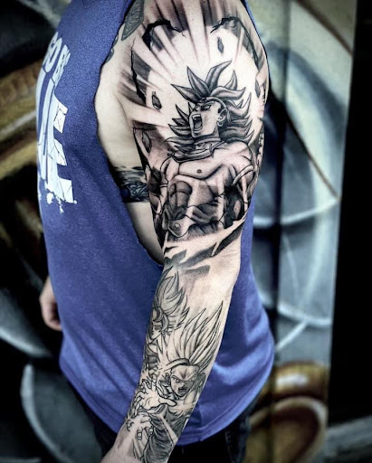 Explore 3 generations tattoo ideas, creative tattoo ideas in Goose Creek, available at Red Kirin Tattoo