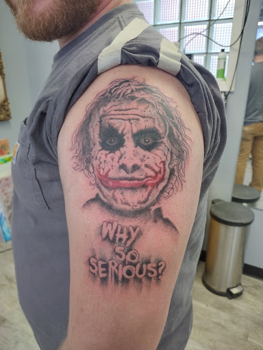 Explore women's quarter sleeve tattoo ideas, creative tattoo ideas in La Crosse, available at La Crosse Tattoo