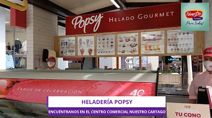 Helados Popsy Gourmet, CC. Nuestro Cartago