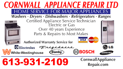 Cornwall Appliance Repair Ltd