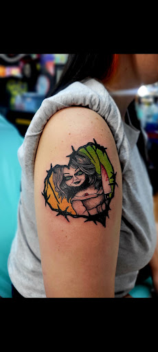 Explore vagabond tattoo ideas, creative tattoo ideas in Benton, available at Spectrum Tattoo