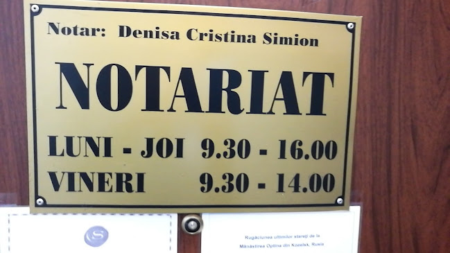 Birou Notarial Simion Cristina Denisa - Notar