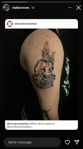 Explore gypsy hippie tattoo ideas, creative tattoo ideas in Tyler, available at Skin Science Tattoo & Piercing