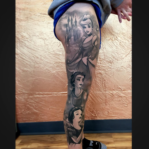 Explore auto tattoo ideas, creative tattoo ideas in Brainerd, available at One Life Tattoo Studio