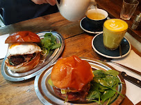 Sandwich au poulet du Restaurant australien Paddo Café à Lille - n°18