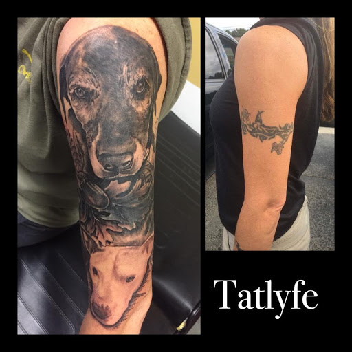 Explore neo trad tattoo ideas, creative tattoo ideas in Savannah, available at Tatlyfe Studios