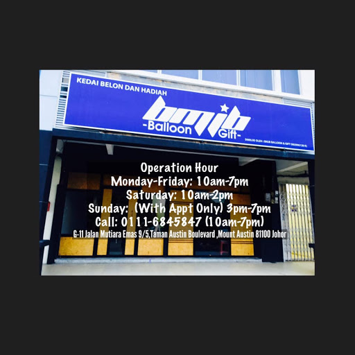 BMJB BALLOON & GIFT BALLOON SHOP PARTY SHOP BOUQUET CHOCOLATE FLOWER