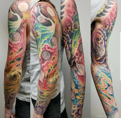 Explore i love you to the moon and back tattoo ideas, creative tattoo ideas in Bogota, available at Lolas Tattoo Shop