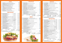 Menu / carte de Baboon Bistro à Hamburg