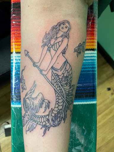 Explore solar system tattoo ideas, creative tattoo ideas in Scranton, available at Black Sheep Tattoo & Piercing Studio