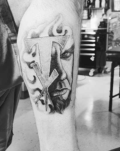 Explore small tattoo ideas on shoulder, creative tattoo ideas in Dunn, available at Heart and Hammer Tattoo Co.