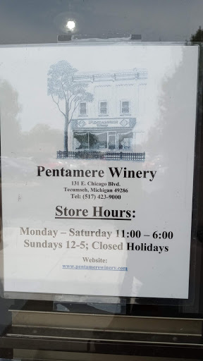 Winery «Pentamere Winery», reviews and photos, 131 E Chicago Blvd, Tecumseh, MI 49286, USA