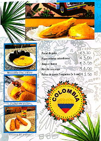 Restaurante - Café La Colombiana en Porto à Porto menu