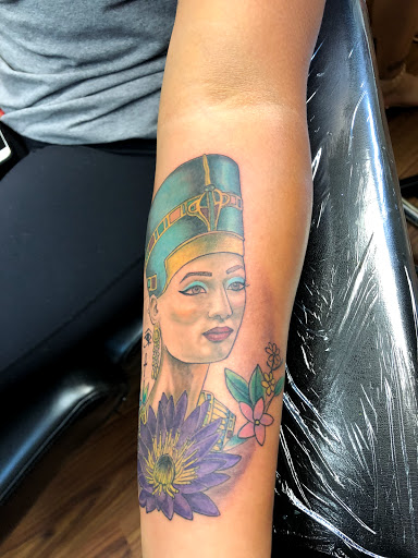 Explore trumpet tattoo ideas, creative tattoo ideas in Amarillo, available at Tattoo Spa LLC