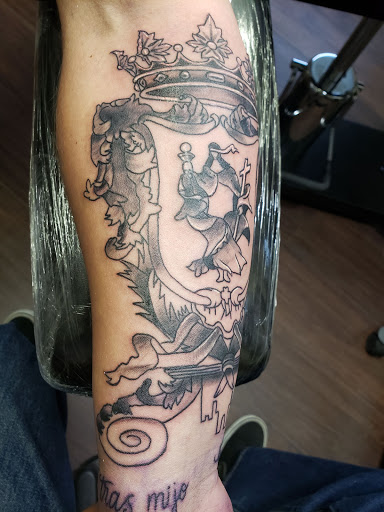 Explore arizona flag tattoo ideas, creative tattoo ideas in Wenatchee, available at Rebels Tattoo Studio