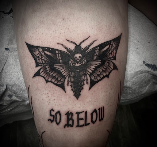 Explore lip tattoo ideas for guys, creative tattoo ideas in Peoria, available at Modern Ink Tattoo