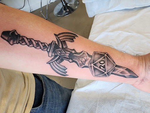 Explore sleeve tattoo ideas men, creative tattoo ideas in West Yarmouth, available at Spilt Milk Mooncusser Tattoo and Laser Tattoo Removal