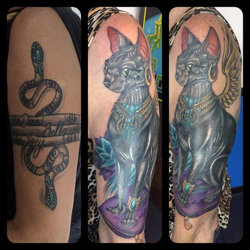 Explore broken hearted tattoo ideas, creative tattoo ideas in Crystal River, available at Americas Best Tattoos