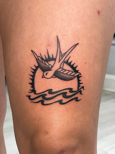 Explore ronin tattoo ideas, creative tattoo ideas in Cocoa, available at Rorschach Tattoo Shop and Piercing Studio