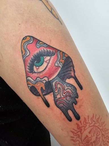 Explore star tattoo ideas, creative tattoo ideas in Kearney, available at Bread N Butter Tattoo