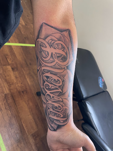 Explore juice wrld lyric tattoo ideas, creative tattoo ideas in Rogers, available at Ink Solutions Tattoo