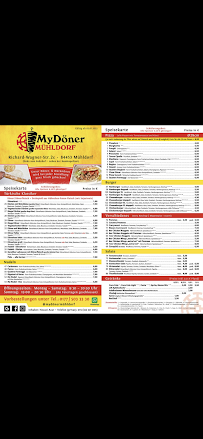 Carte du My Döner Mühldorf à Mühldorf